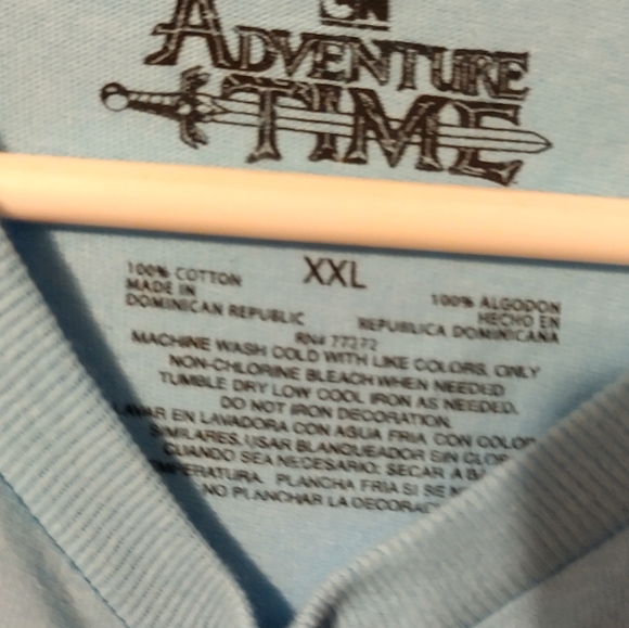 Adventure Time Tee-Shirt Sz XXL - Picture 2 of 2